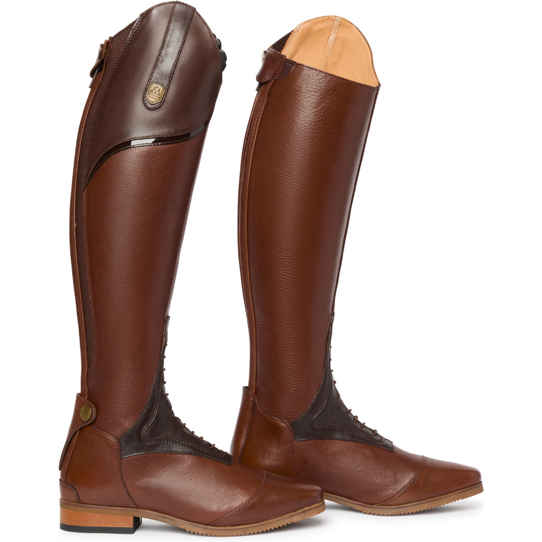 2026 Mountain Horse Femmes NEW Sovereign Haute Botte De Cavalier 020470300 - Brown